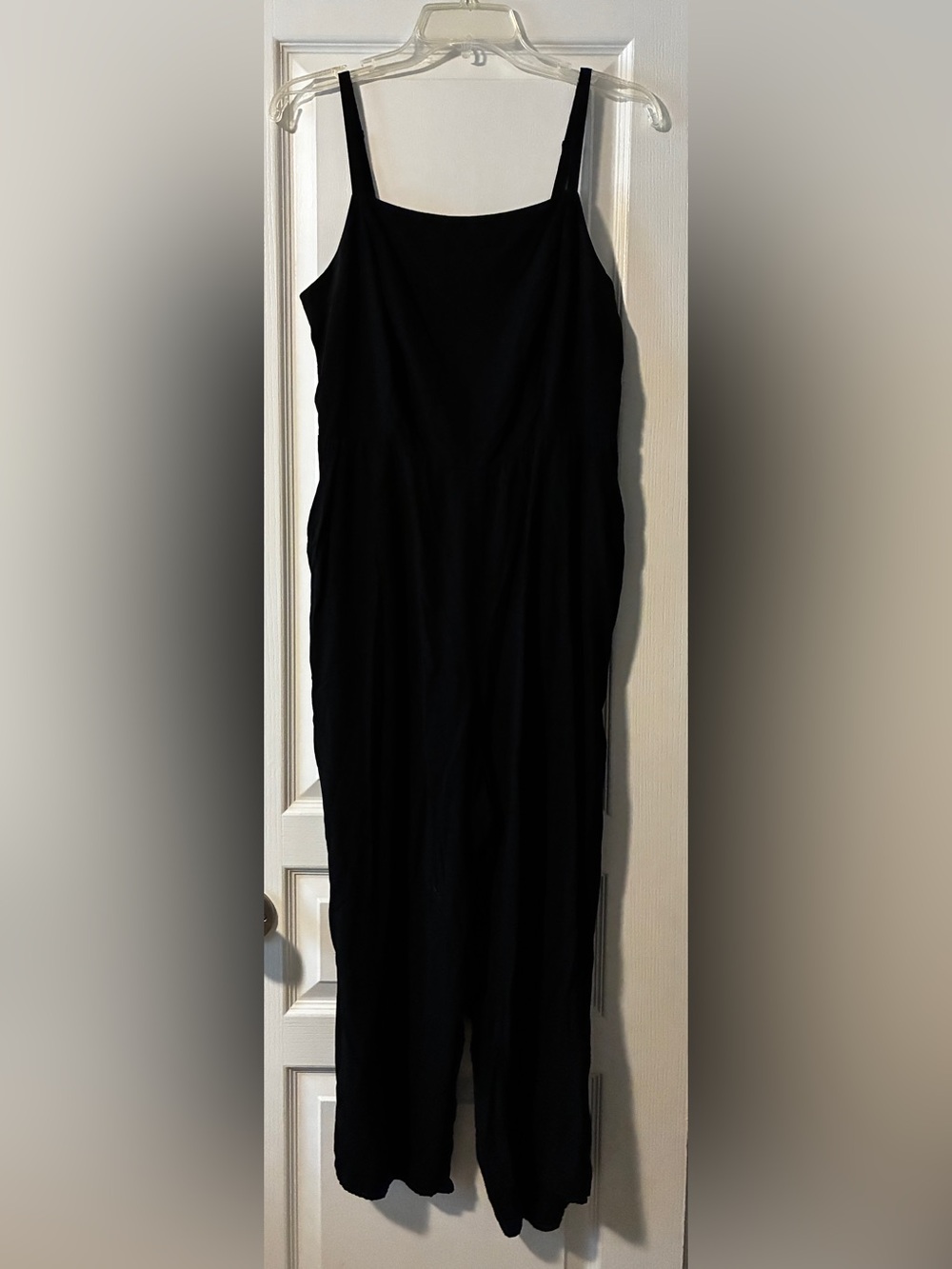 Old Navy Black Spaghetti Strap Jumpsuit